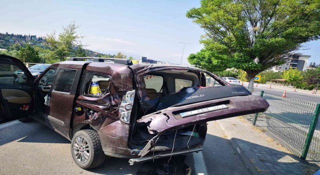 Karabükte trafik kazası: 1 yaralı