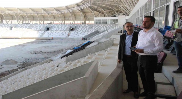 Karamanın 15 bin kişilik stadyumda sona doğru