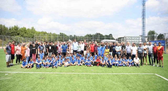Kartepede babalar ve oğulları mücadele etti