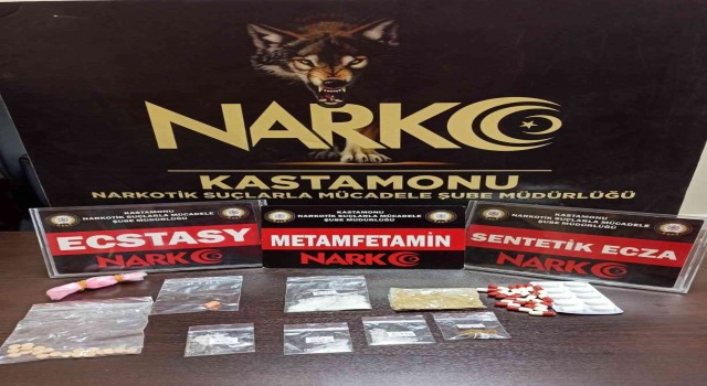 Kastamonuda 3 ayrı uyuşturucu operasyonu