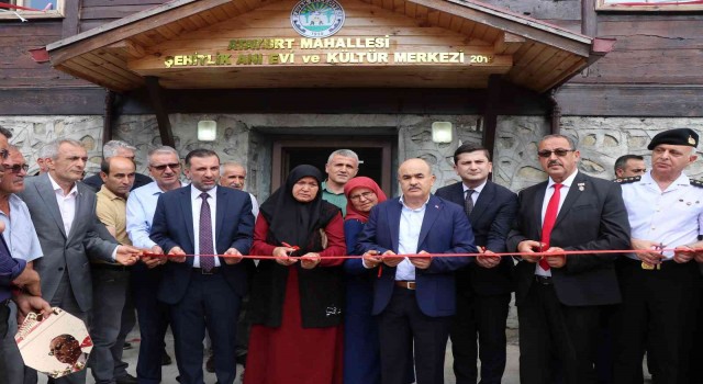 Kavakta Şehitlik Anı Evi Kültür Merkezi açıldı