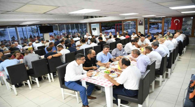 Kaymakam Çelikkayaya veda yemeği