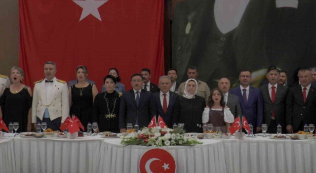 Kayseride 30 Ağustos Zafer Bayramı Resepsiyonu yapıldı