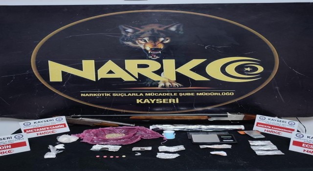 Kayseride uyuşturucu operasyonu: 2 gözaltı
