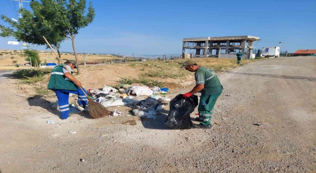 Keçiörende mıntıka temizliği
