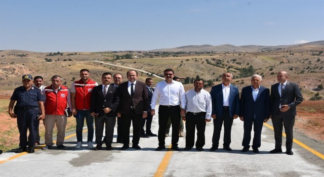 Kırıkkalede beton yol çalışmaları sürüyor