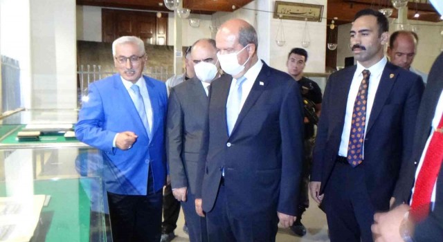 KKTC Cumhurbaşkanı Ersin Tatardan Mevlana Müzesine ziyaret