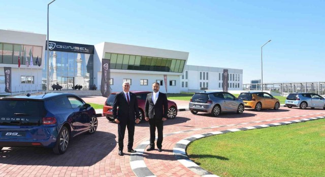 KKTC Ekonomi ve Enerji Bakanı Olgun Amcaoğlu GÜNSELi ziyaret etti