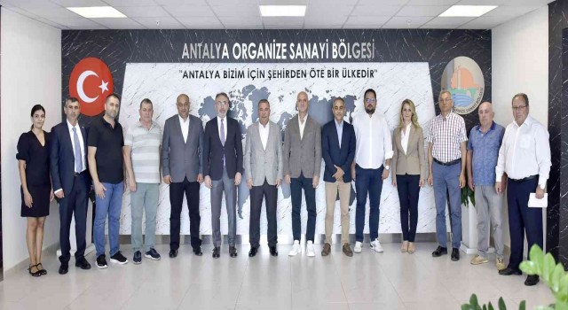 KKTC heyeti Antalya OSBde incelemelerde bulundu