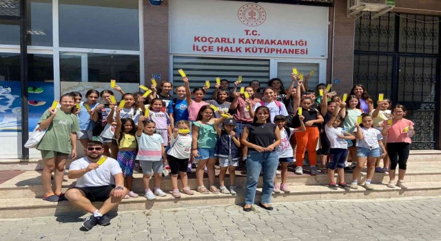 Koçarlıda Kütüphanede Dünya Var hayata geçirildi