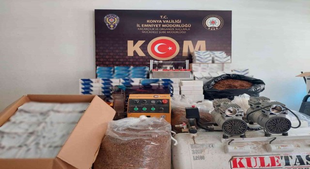 Konyada kaçakçılara operasyon: 3 gözaltı