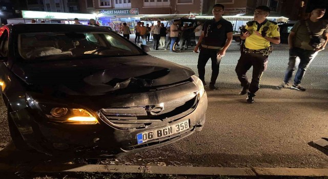 Konyada minibüs ile otomobil çarpıştı: 1 yaralı