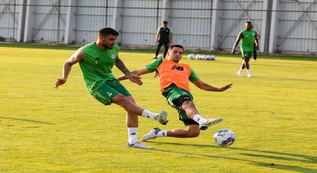Konyaspor, Vaduz maçı hazırlıklarına devam ediyor