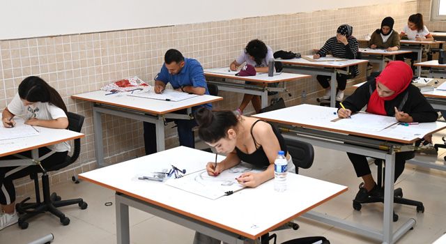 Korkut Ata Üniversitesi’nde “özel yetenek sınavı” yapıldı
