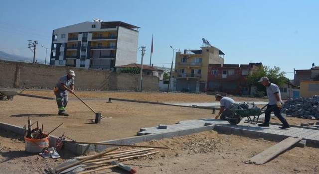 Köşkte yeşil alanlar yükleniyor