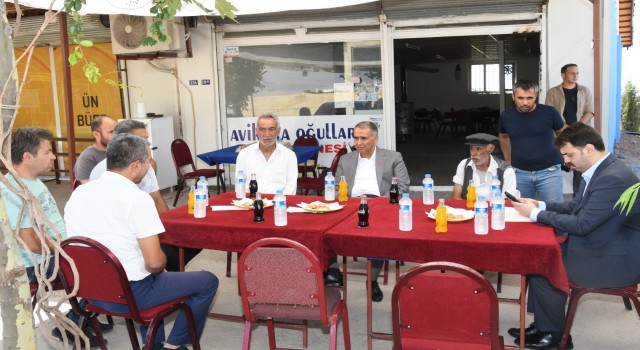 Köylerin ihtiyaçlarını yerinde tespit ediyor