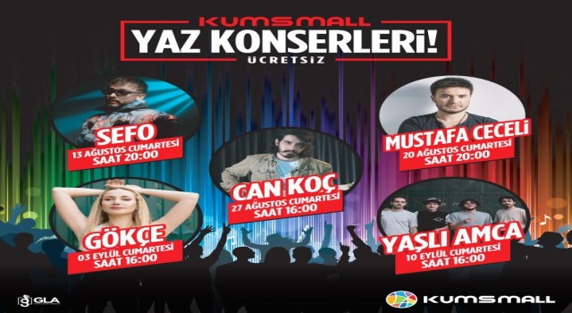 KUMSmall yaz konserleri başlıyor