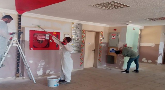 Kütahya MEM personeline, “Boya, Badana Yapma Geliştirme ve Uyum Eğitimi kursu