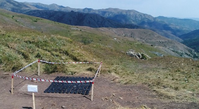 Laçında bin 300den fazla mayın imha edildi