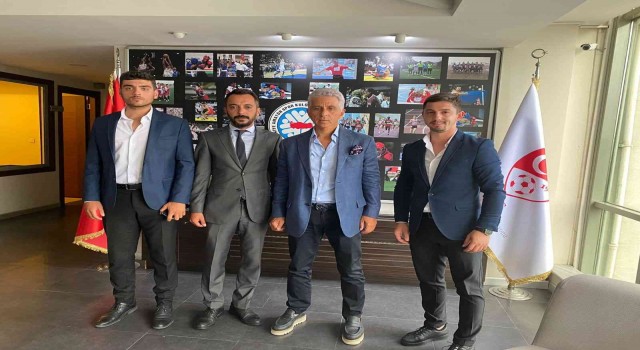 ‘Lefke Cup U15 Futbol Turnuvası için TFF ile görüştüler