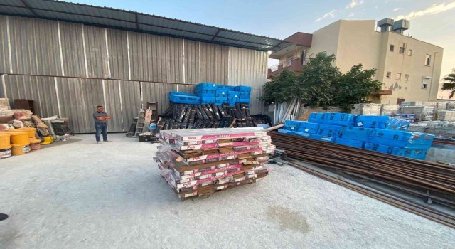Manavgatta inşaat şantiyesinden 1 milyon liralık hırsızlık iddiası