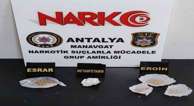 Manavgatta uyuşturucu ticaretine 2 tutuklama