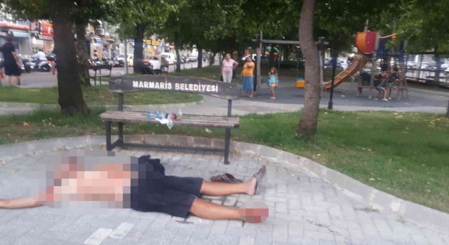Marmariste çocuk parkında cinayet