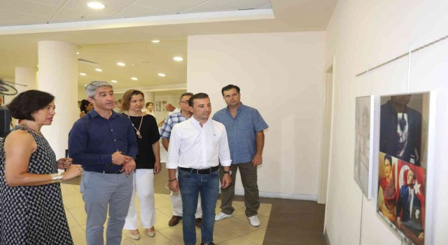 Marmaristeki proje sergisine ilgi büyük