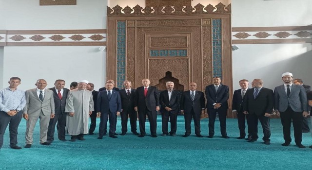 Mehmetçik Camiinin açılışını Cumhurbaşkanı Erdoğan yaptı