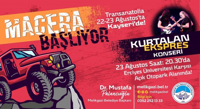 Melikgazide off-road macerası başlıyor