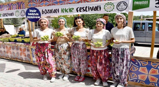 Menemen Bozalanda incir tadında festival