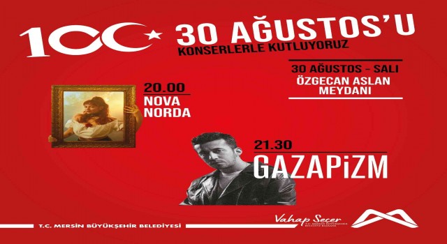 Mersin Büyükşehir Belediyesi 30 Ağustosa hazır