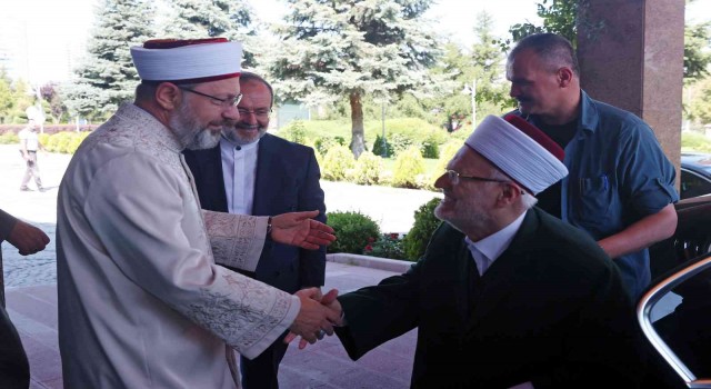 Mescid-i Aksa İmam Hatibi Sabri ve Mehmet Görmezden Erbaşa ziyaret