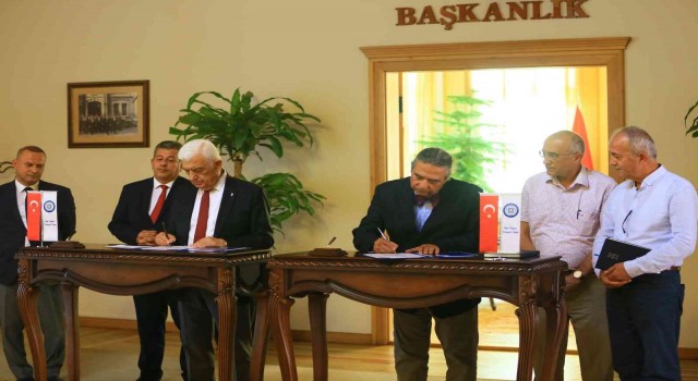 Milas Ören kanalizasyon hattı için imzalar atıldı