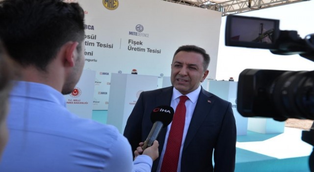 Milli Savunma Bakan Yardımcısı Dere: “Türkiyede ilk, Avrupanın sayılı yatırımlarından birinin temelini atıyoruz”