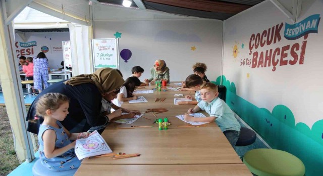Minik Misafirler Serdivan Çocuk Bahçesinde ağırlanıyor