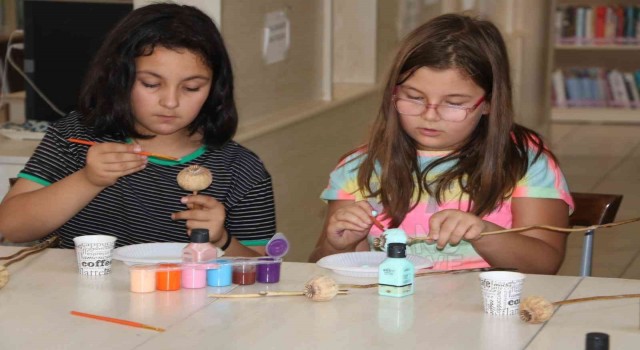 Miniklere yönelik ‘Haşhaş Boyama etkinliği