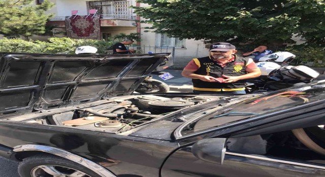 Motosiklet ve Tofaş marka araçlar denetlendi