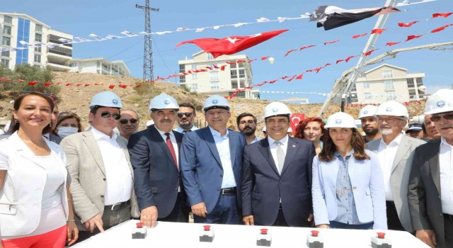 Mudanya kapalı pazar yerinin temeli törenle atıldı