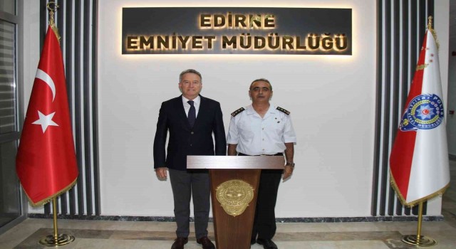 Müdür Alçalar, İl Jandarma Komutanı Keleşi ağırladı