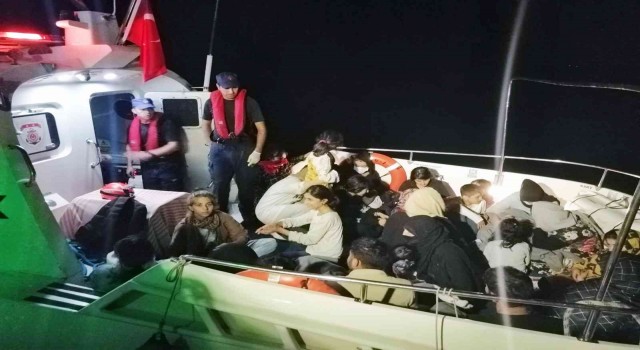 Muğlada 104 düzensiz göçmen kurtarıldı