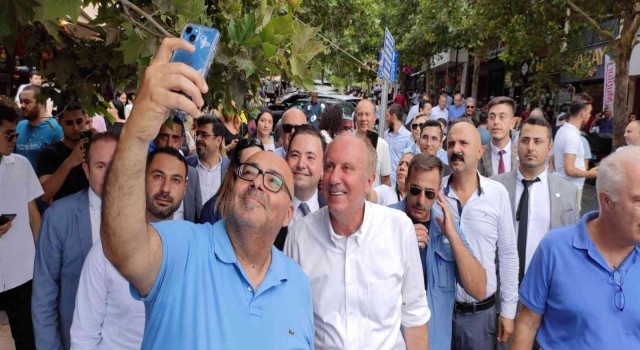 Muharrem İnce, Denizlide esnafla bir araya geldi