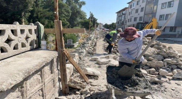 Musalla Mezarlığı yeni görünümüne kavuşuyor