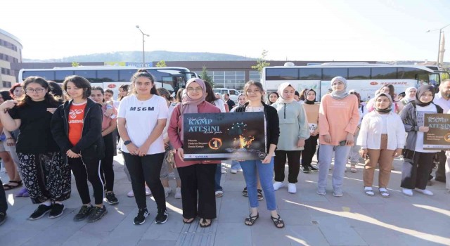 Nevşehirli Gençler Doğa Kampına uğurlandı