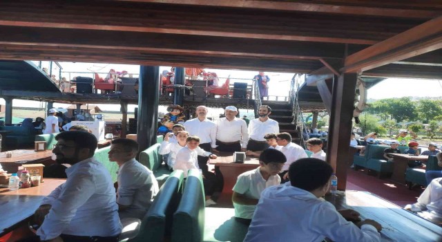 Öğrencilere deniz turu düzenlendi