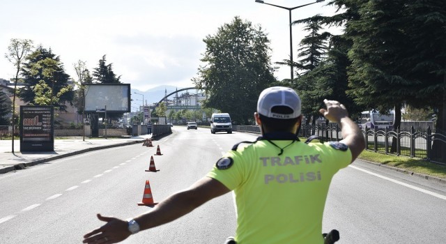 Orduda bir haftada 12 binden fazla araç denetlendi