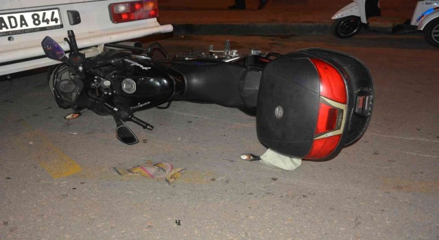 Orduda hafif ticari araç ile motosiklet çarpıştı: 2 yaralı