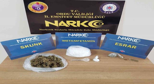 Orduda uyuşturucu operasyonu: 2 gözaltı