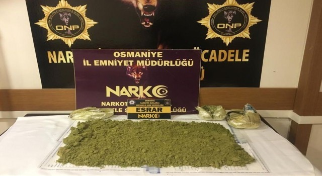 Osmaniyede uyuşturucu operasyonlarına 4 tutuklama