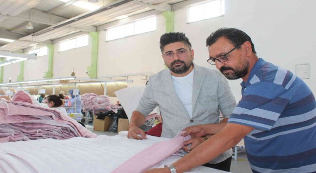 (ÖZEL) Afyonkarahisarda tekstil sektörü hızla büyümeye devam ediyor